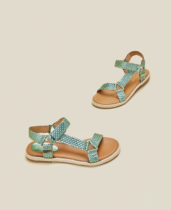 Sandales les tropeziennes hipsto bleu