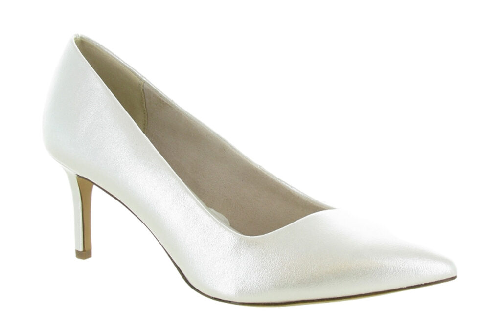 Escarpins tamaris femme blanc 2