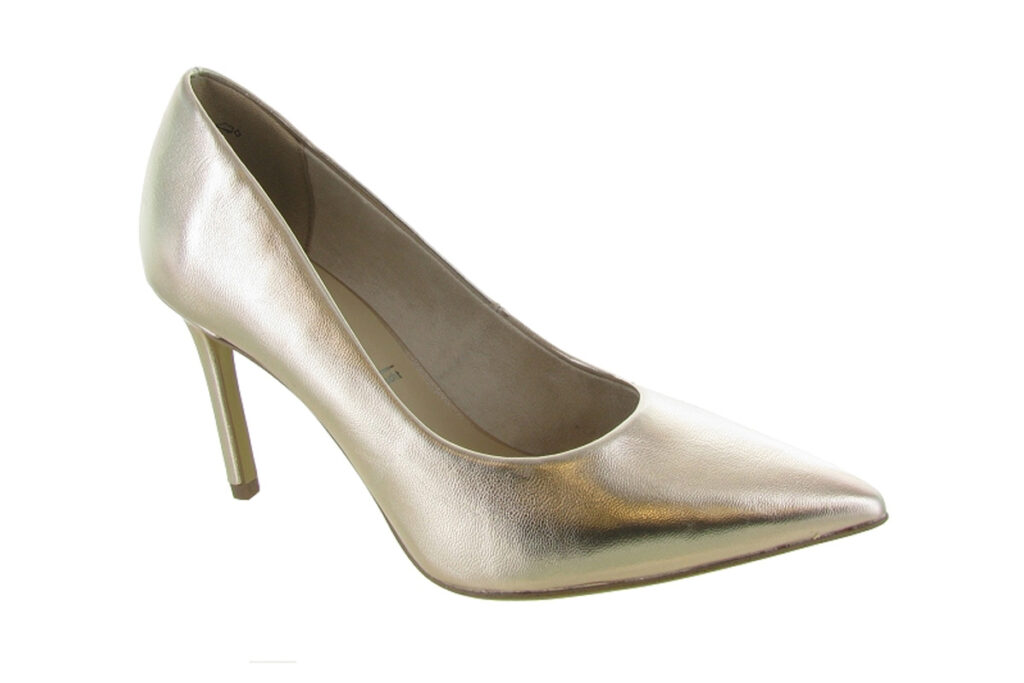 Escarpins femme dore tamaris 4