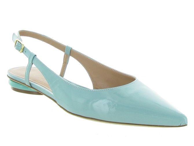 Ballerine femmes slingback bleu julie dee