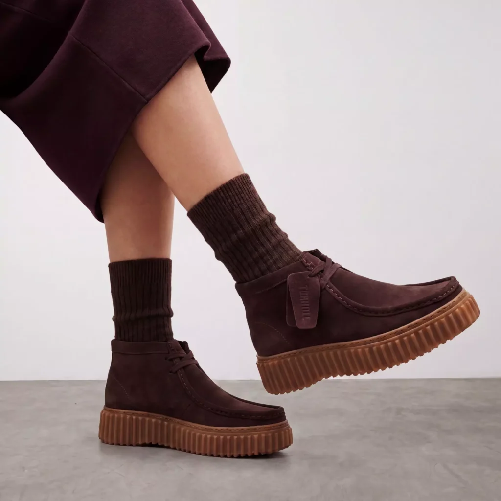 Clarks torhill moss marron
