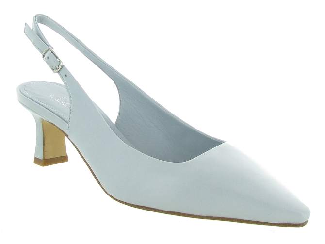 Escarpins femmes slingback bleu julie dee