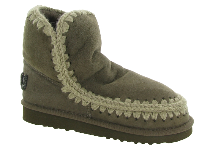 Bottes hiver femme mou eskimo 18 101 gris