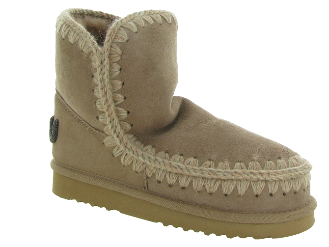 Bottes hiver femme mou eskimo 18 101 beige