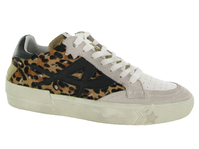 Basket femme leopard moonlight ash italia