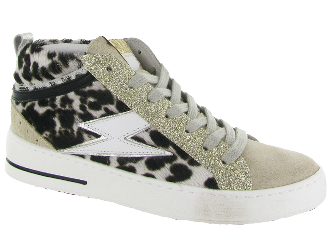 Basket femme montante leopard gibra semerdjian