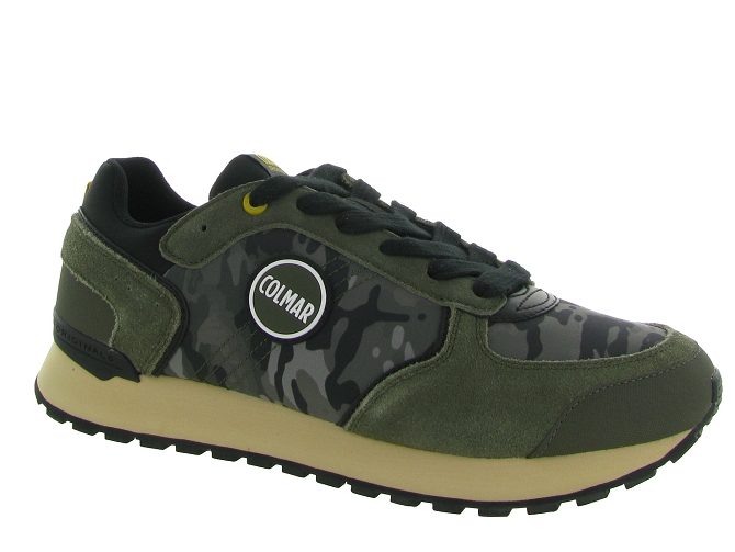 Travis camu 028 nubuck vert kaki Colmar chaussures