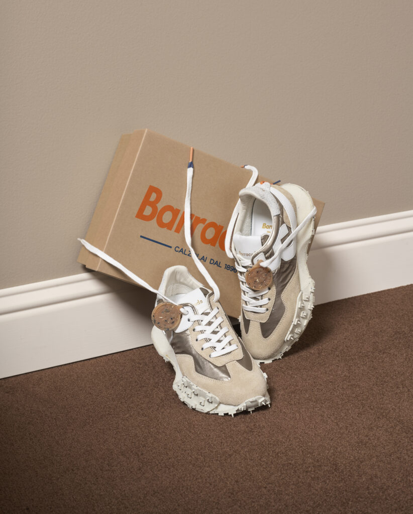 baskets barracuda femme beige
