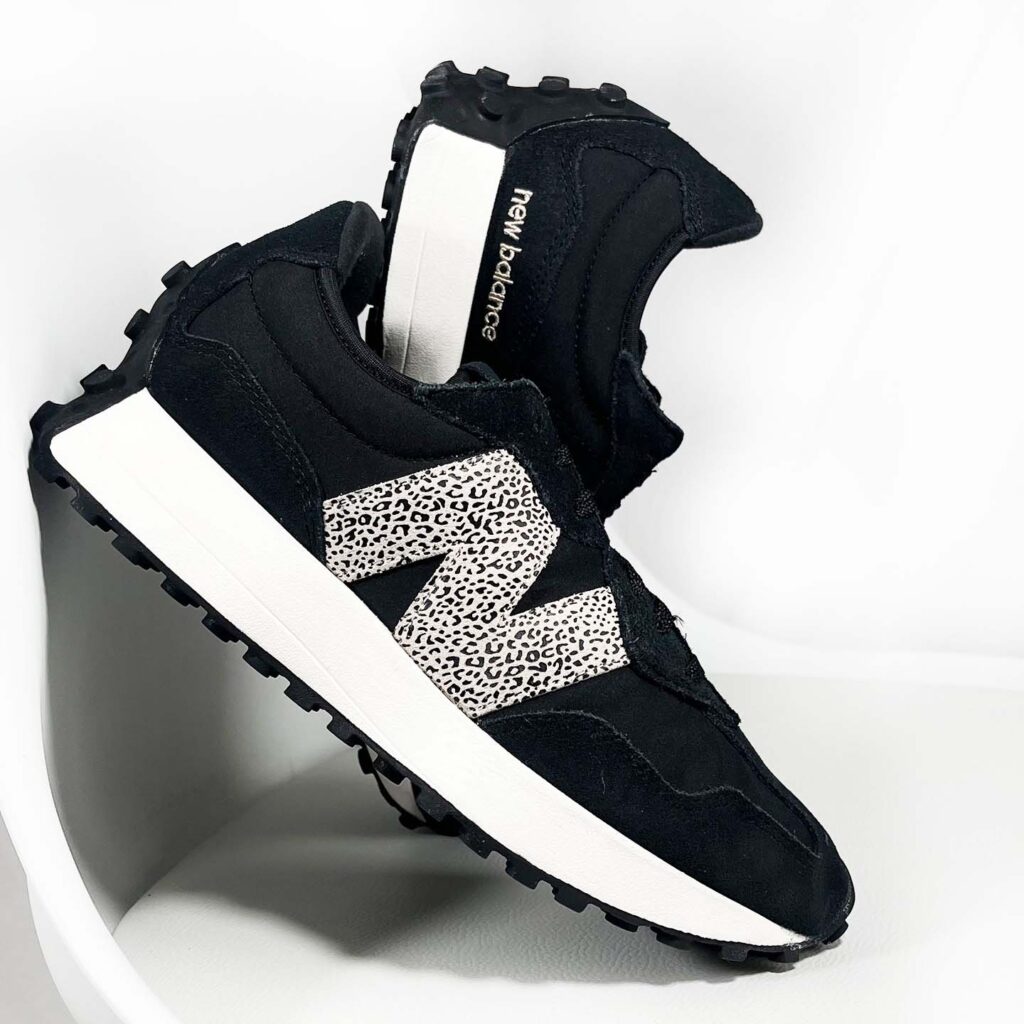 New balance 327 femme noire leopard