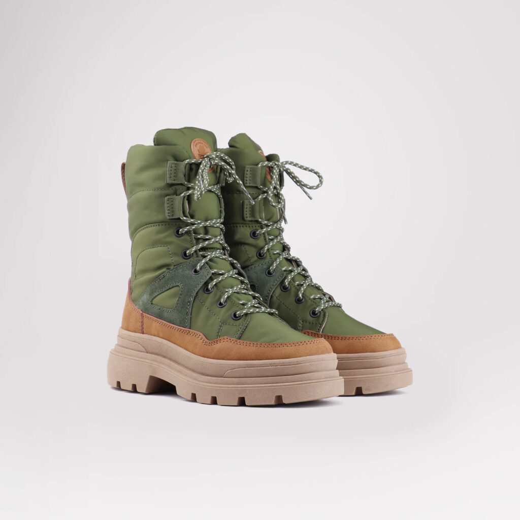 Bottes fourrées Pajar montantes kaki