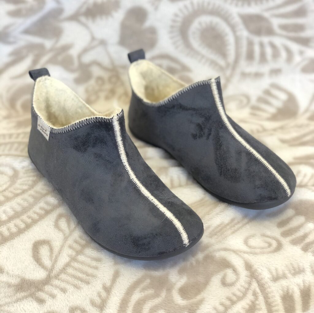 La maison de l'espadrille chausson gris