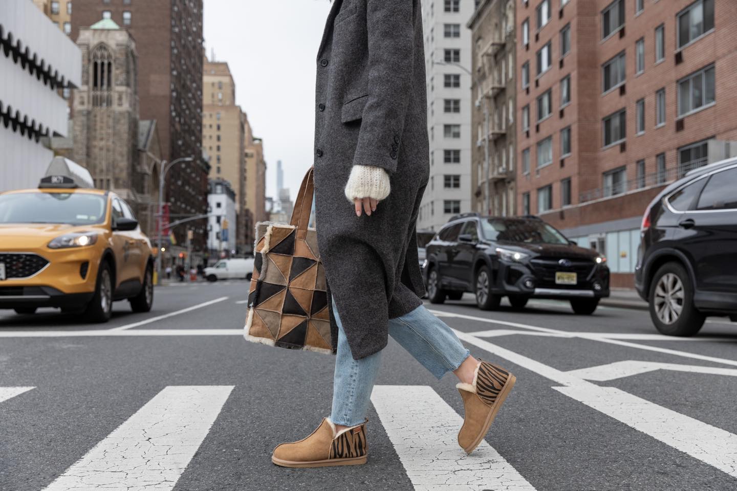 Shepherd of sweden chaussons zebre 