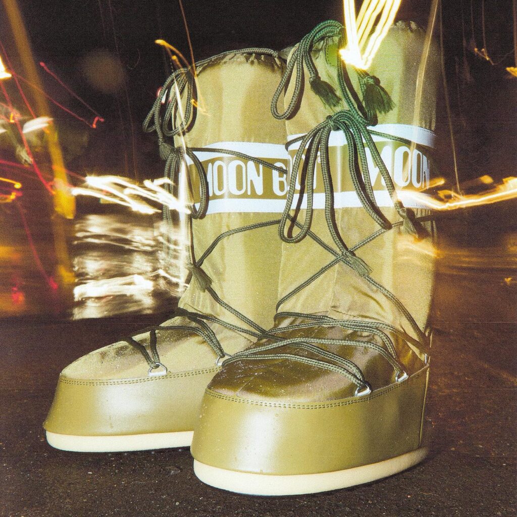après ski Moon boot kaki haute
