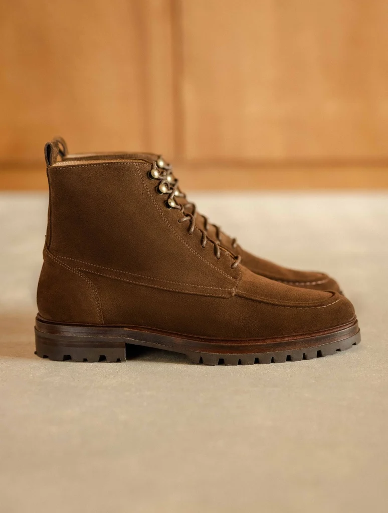 Boots homme nubuck marron ignacio bobbies