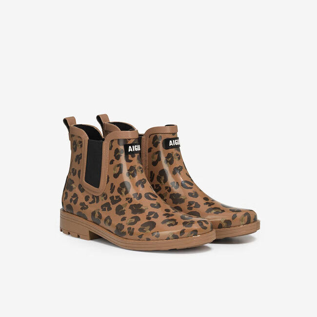 Botte de pluie leopard Aigle