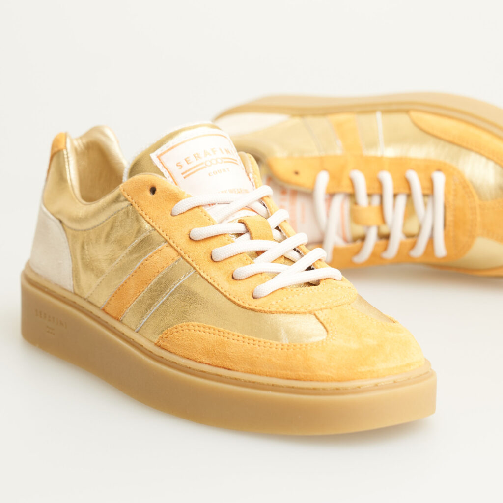 Serafini basket dore orange