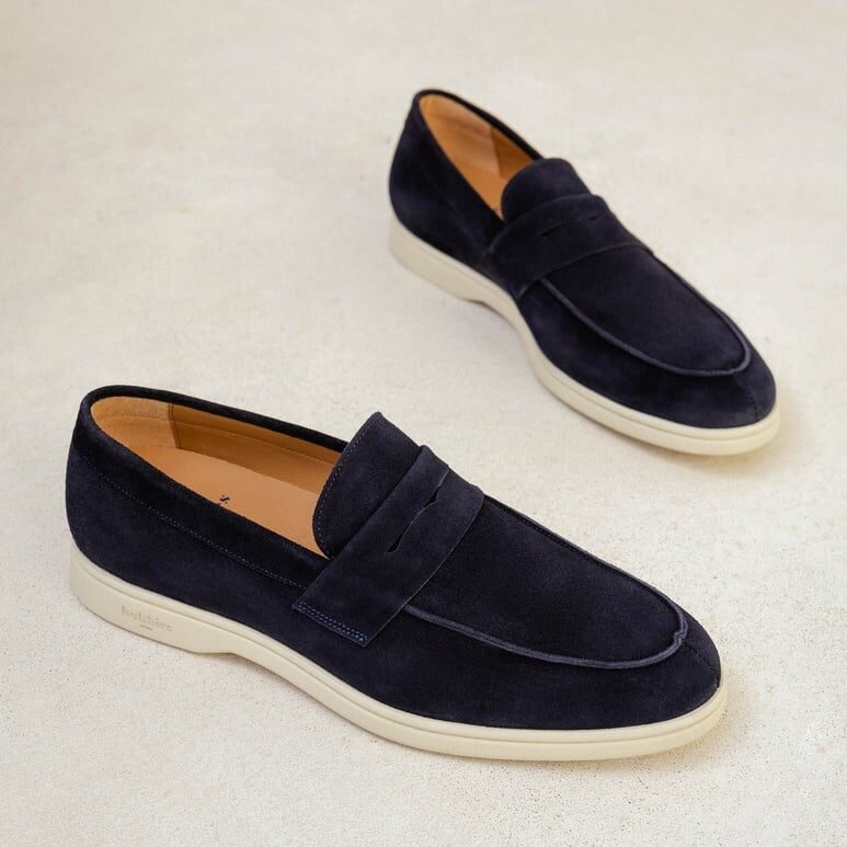 Bobbies chaussures habillées marine homme