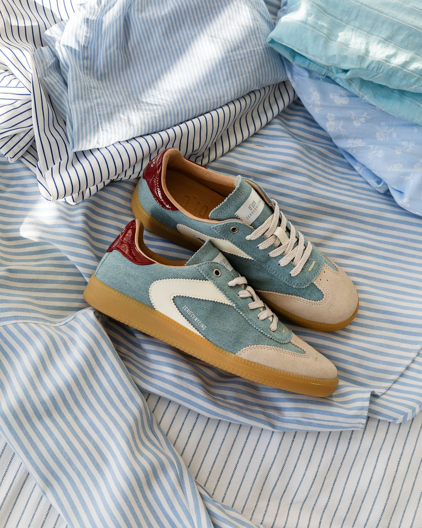 Basket d'été 0.105 bleu jean