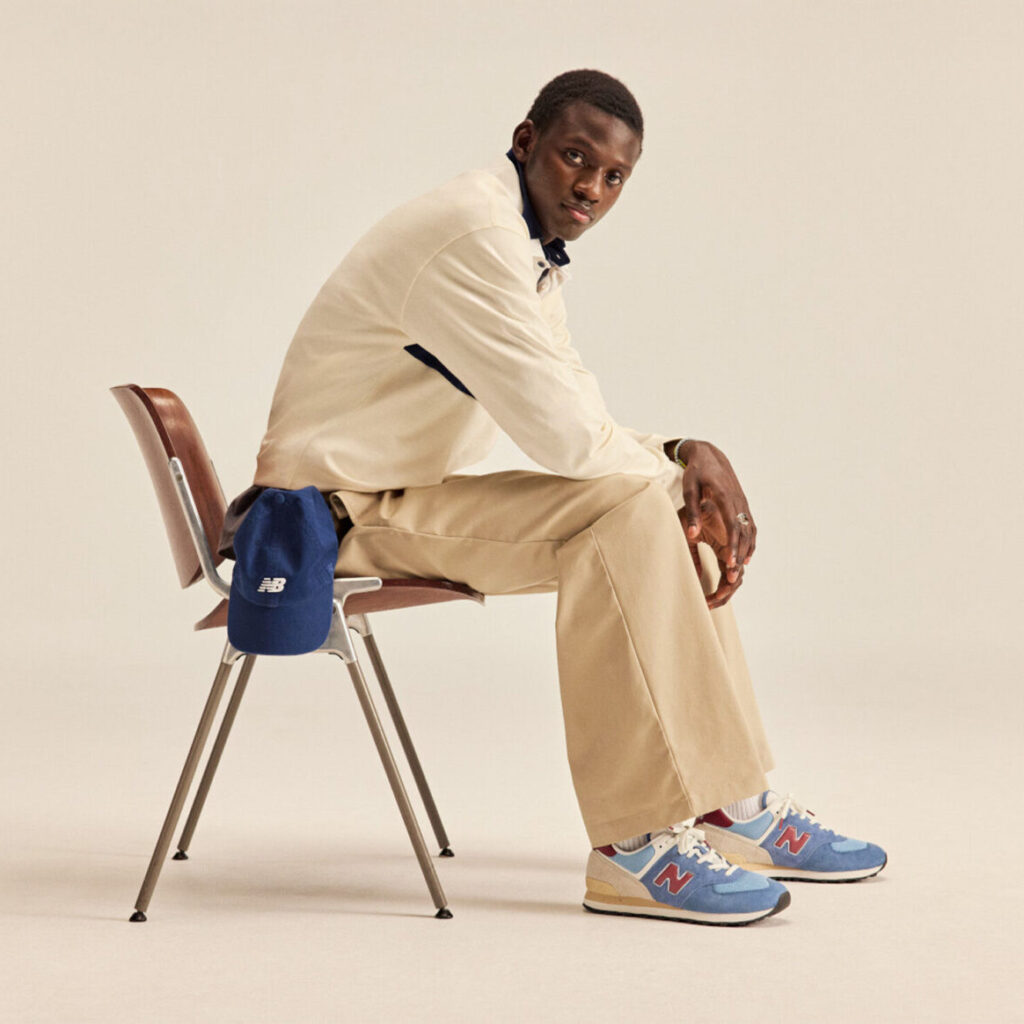 Nouveauté New Balance homme 574 bleu