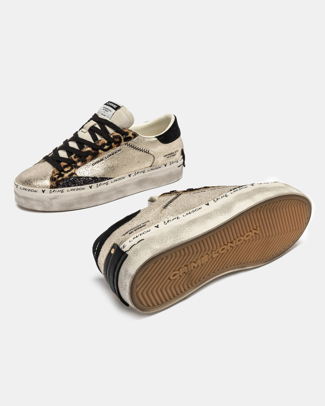 Crime london deluxe plateform leo or 3
