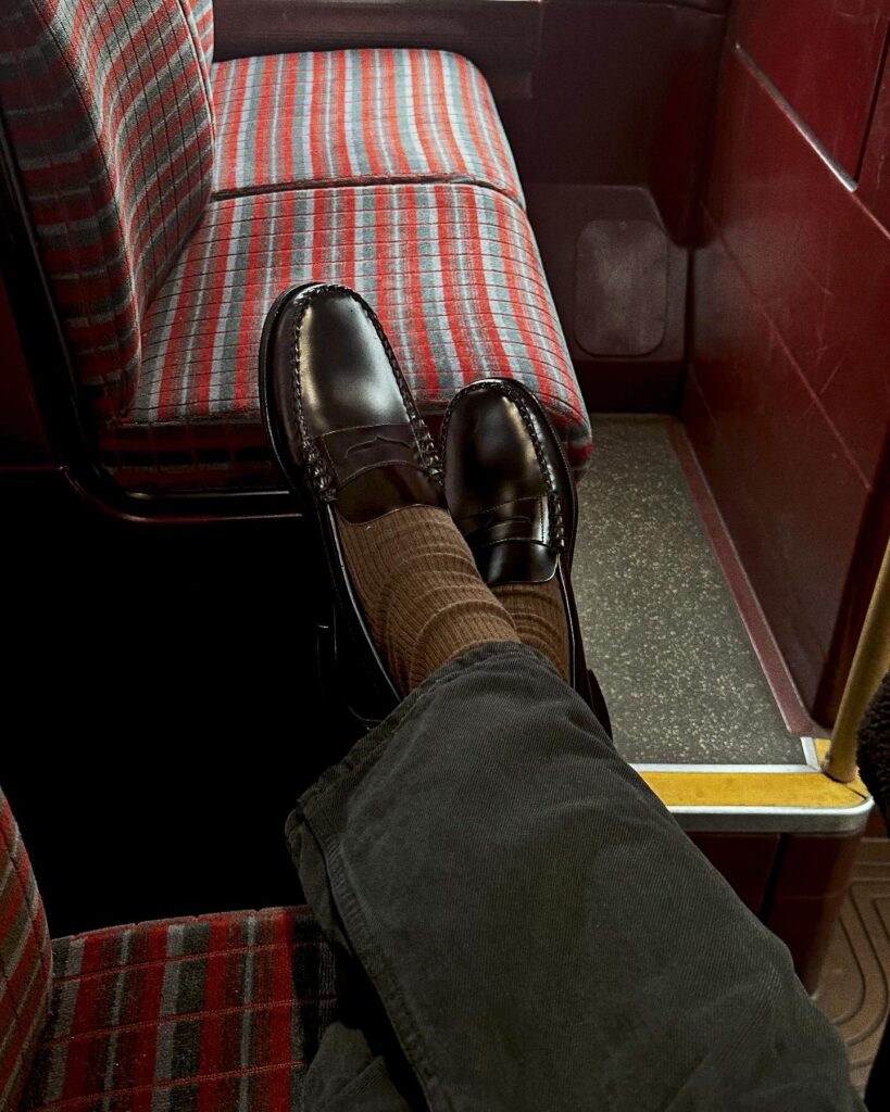 mocassin Sebago classic dan marron