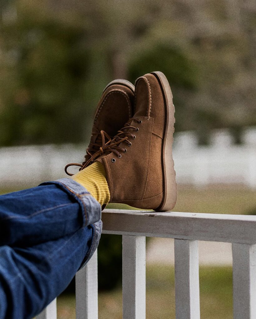 boots Sebago tala mid marron