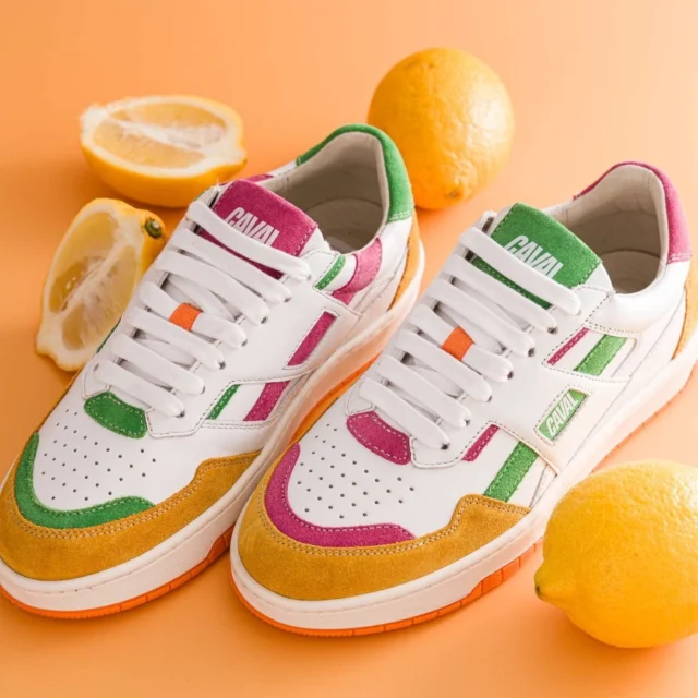 ☀️ Besoin d’un shoot de bonne humeur dans vos looks ? Craquez pour les Passion Tropic de Caval ! 🍊🌴
.
Avec leurs couleurs peps (orange, vert, rose 💚🧡💖) et leur vibe rétro-sportswear, ces baskets sentent bon l’été. Confortables, stylées, un brin décalées… elles mixent à merveille élégance et cool attitude. 🎾✨
.
À enfiler en ville ou glisser dans la valise, elles deviendront vite vos indispensables ensoleillés ! 😍
.
✨ Dispo du 37 au 40
✨ Réf : 6759301
.
🇫🇷 WWW.CHAUSSURESONLINE.COM
E-shop français au pays du Mont-Blanc 
.
#caval #cavalshoes #nouvellecollection #sneakers #summershoes #chaussuresfemme #sneaker #shoes #summervibe #summer #newcollection #SneakerAddict #tendancefemme